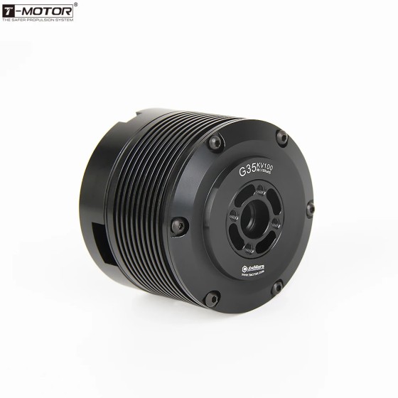 T-MOTOR G35 KV100 Hollow Shaft Brushless Gimbal Electric Dc Motor for LIDAR Gimbal System for RC FPV Airplane Module